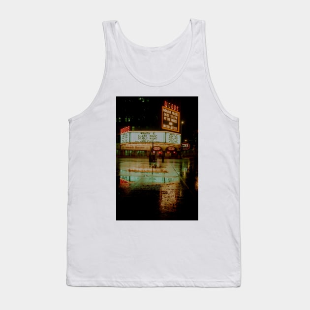 1980's Woods Theater Chicago Tank Top by KWAPhoto